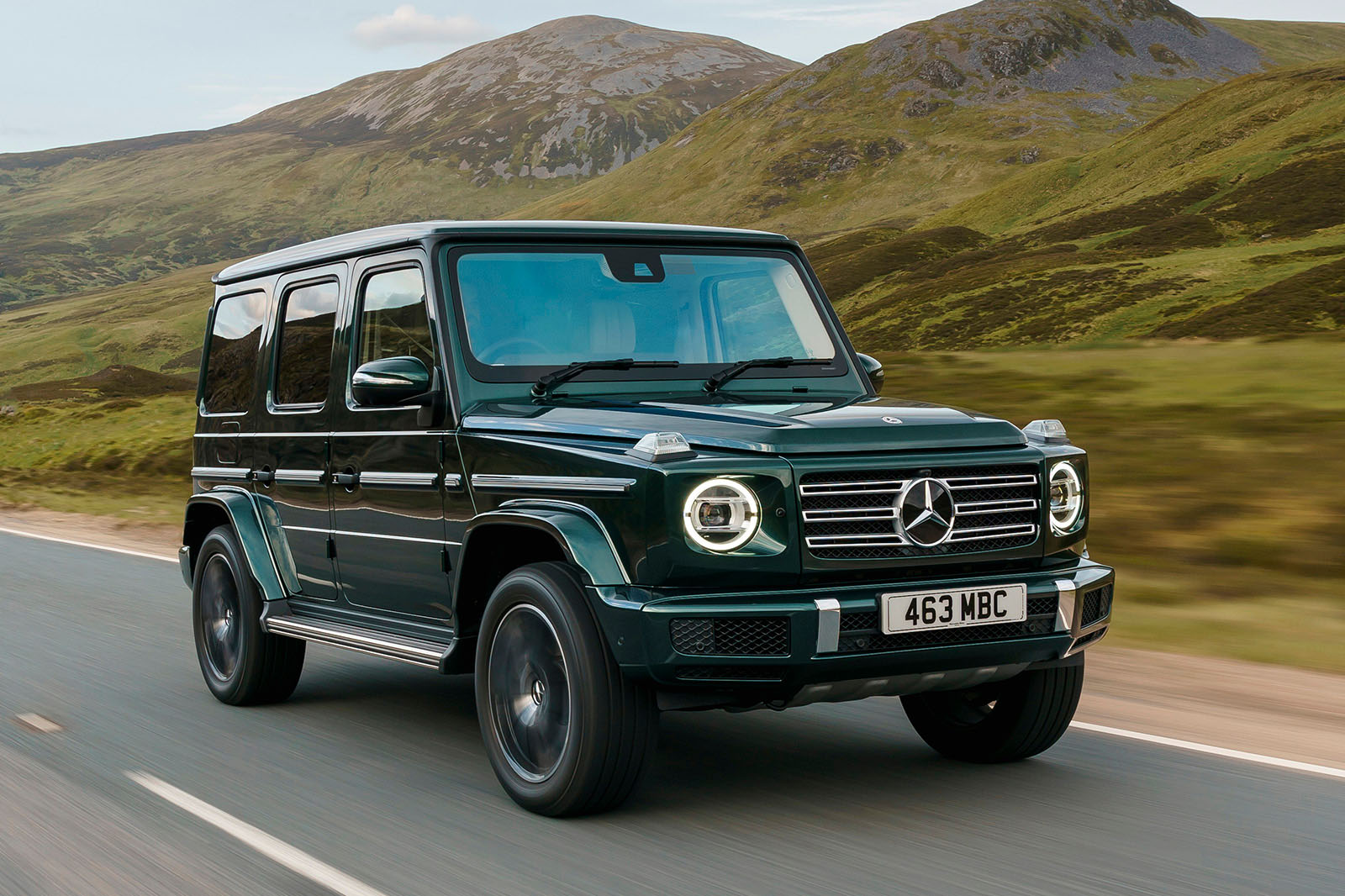 MercedesBenz Classe G G400d 2021 essai en France Authentic Roads