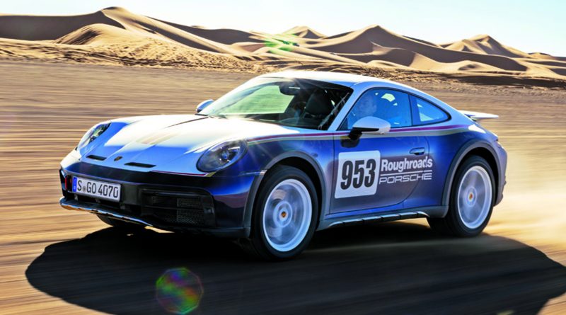 Premier essai de la Porsche 911 Dakar