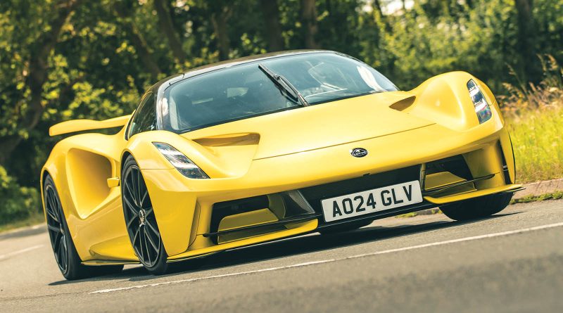Lotus Evija avis