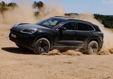 Le prototype de Porsche Cayenne Electric examiné