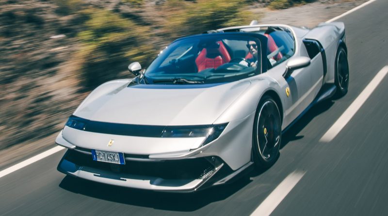 Essai de la Ferrari 849 Testarossa Spider : un triomphe décapotable de 1 036 bhp