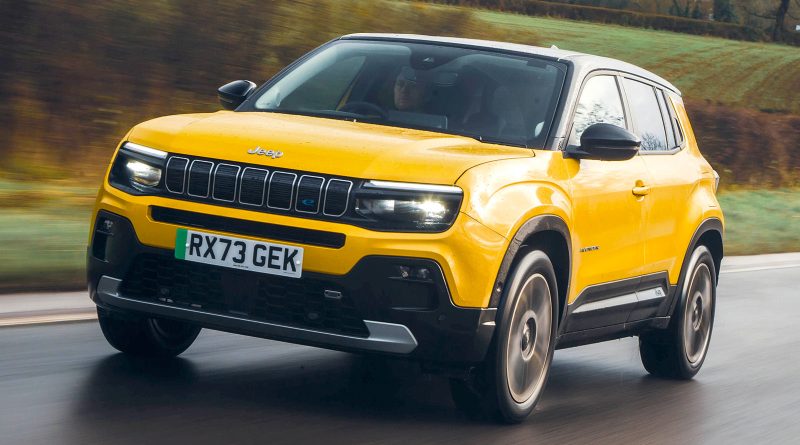 Essai de la Jeep Avenger électrique